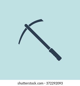 Icon of Pickax. EPS-10.