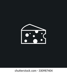 Icon piece of cheese.