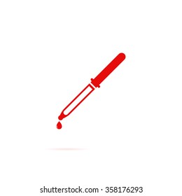 Icon pipette.