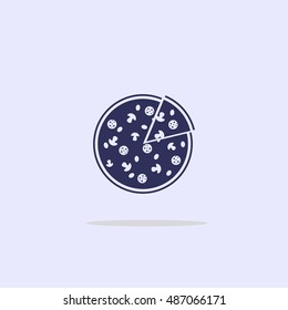 Icon pizza.
