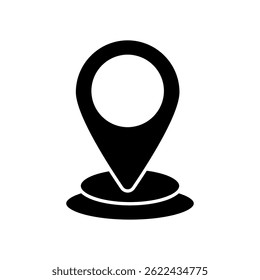 Icon a place, isolated against a clean background.
