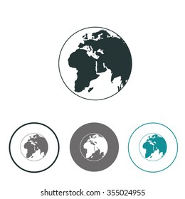 icon planet. Earth. net