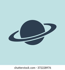 Icon of Planet. EPS-10.
