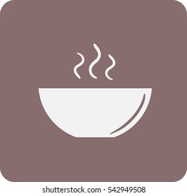 icon of a plate for soup