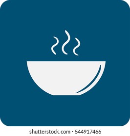 icon of the plate for soup