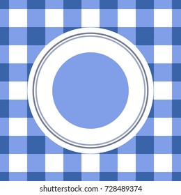 Icon plates. Vector.