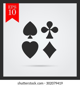 Icon of playing card suits