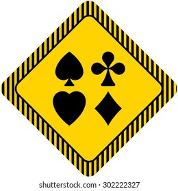 Icon of playing card suits