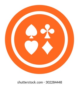 Icon of playing card suits