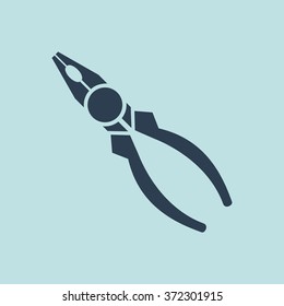 Icon of Pliers. EPS-10.