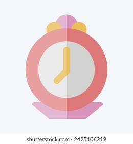 Icon Pocket Watch. related to Jewelry symbol. flat style. simple design editable. simple illustration