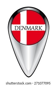 icon pointer to the flag of the country Denmark