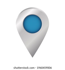 Icon pointer for navigation on a white background.