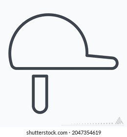 Icon Polo - Line Style - Simple illustration, Editable stroke, Design template vector, Good for prints, posters, advertisements, announcements, info graphics, etc.