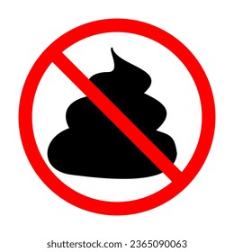 Symbol des Poos auf weißem Hintergrund