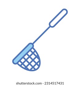 An icon of pool net in modern style, isolated on white background