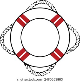 Icono de la boya de rescate de piscina
