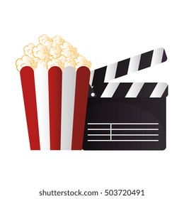 icon pop corn cinema design