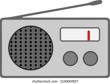 ポータブルラジオのアイコン