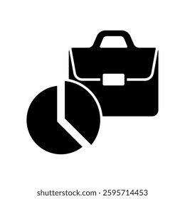 Icon a portfolio, isolated against a clean background.