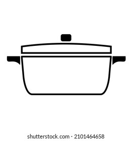 utensilios de cocina abstracta vectorial de la línea del icono para uso comercial 