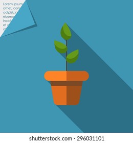 Icon of potted plant