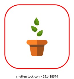 Icon of potted plant
