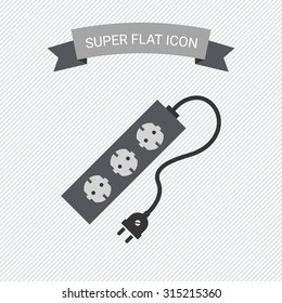 Icon of power extension cord