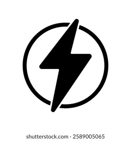 Icon a power, isolated against a clean background.