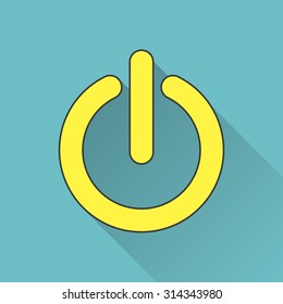 icon of power on