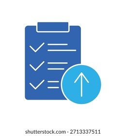Icono de una práctica, aislado contra un fondo limpio.