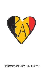 icon pray for belgium