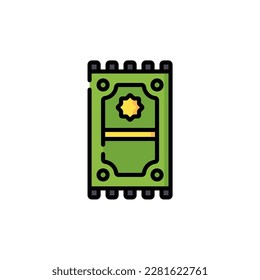 icon prayer rug Ramadan and Islamic Eid