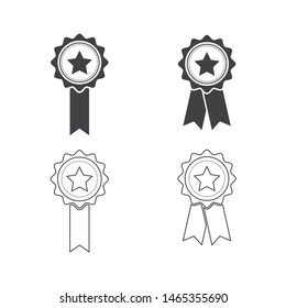 icon premium set on white background.