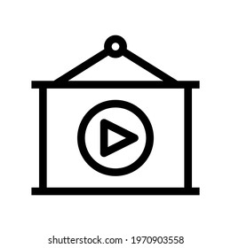 Icon Presentation With Style Outline