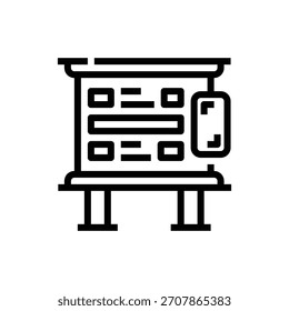 icon presentation with style outline