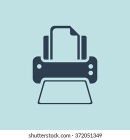 Icon of Print. EPS-10.