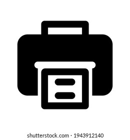 Icon Print With Style Glyph 