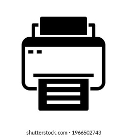 Icon Print With Style Glyph
