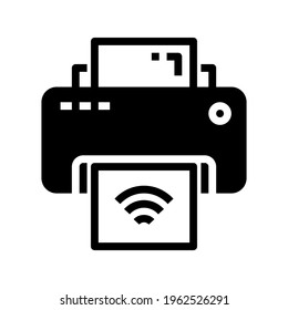 Icon Printer With Style Glyph