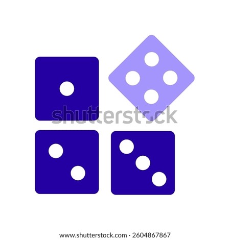 Icon a probability, isolated against a clean background.
