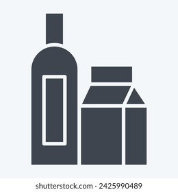 Icon Product Design. related to Creative Concept symbol. glyph style. simple design editable. simple illustration