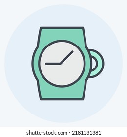 Icon Product Photography. suitable for Art symbol. Color Mate Style. simple design editable. design template vector. simple illustration