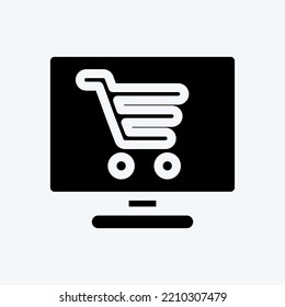 Icon Product. suitable for Startup symbol. glyph style. simple design editable. design template vector. simple illustration
