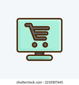 Icon Product. suitable for Startup symbol. flat style. simple design editable. design template vector. simple illustration