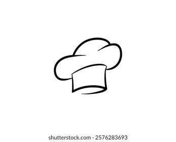 Icon for Professional Chef and Culinary Businesses,Vector Chef Hat Icon 