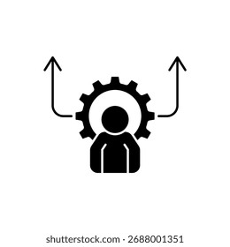 Icon a Professional Development, isolated against a clean background.