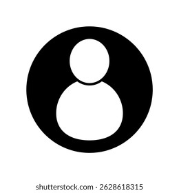 Icon a profile, isolated against a clean background.