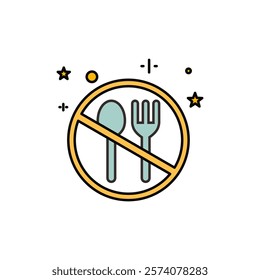 icon prohibited from eating during the fasting month