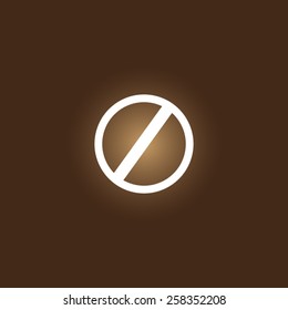 icon of a prohibition